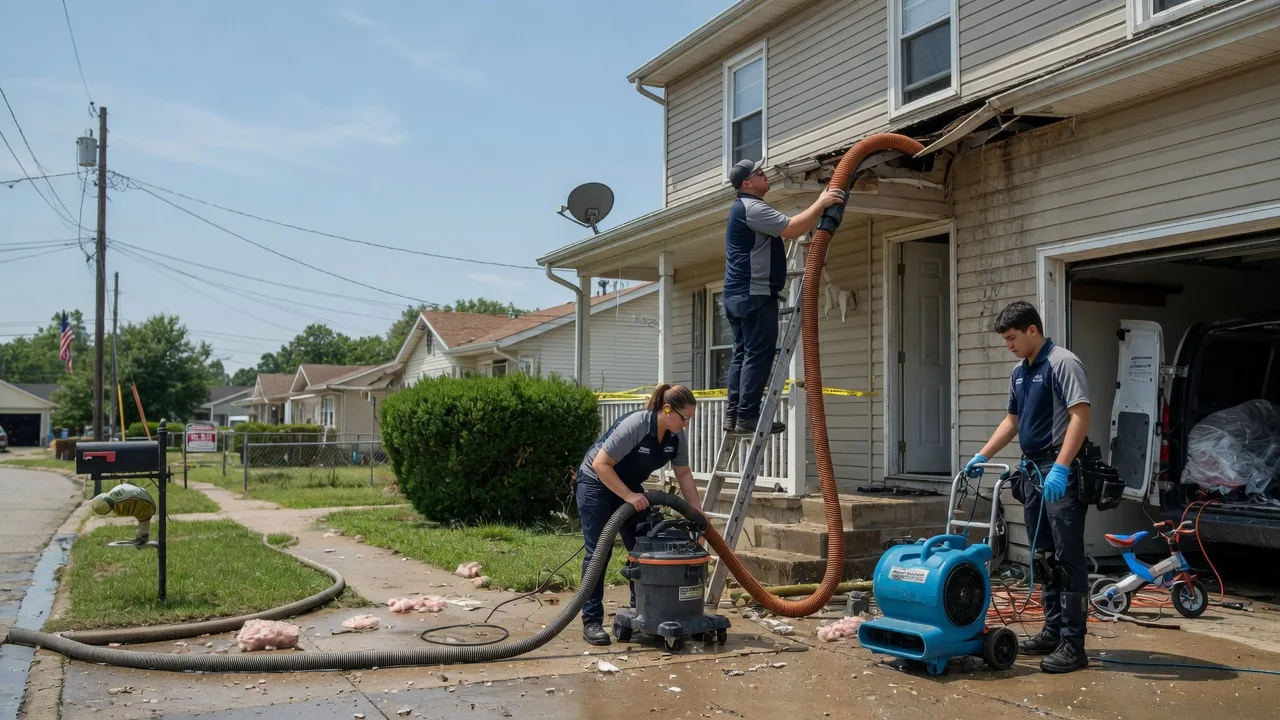 Water Damage Restoration in Bradner, OH near me